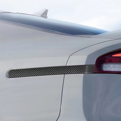 Car Tail Light Decor Trims For Kia Stinger 2018-2023 2019 2020 Carbon Fiber - Picture 6 of 7