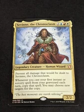 MTG Magic the Gathering Sevinne, the Chronoclasm (49/334) Commander 2019 NM FOIL