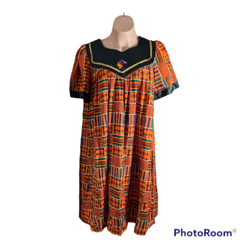 Handmade African Dress 2X - image 1