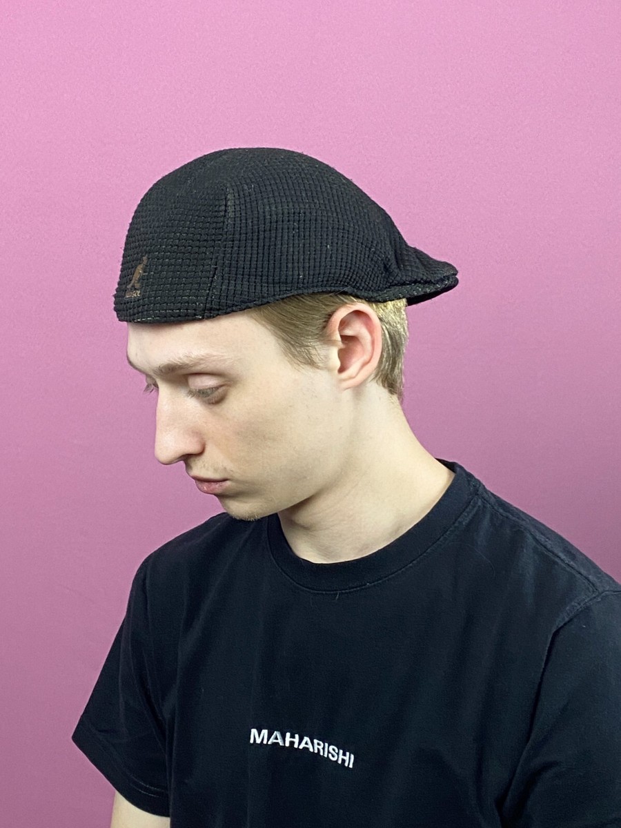 90s Kangol Logo Vintage Flat Cap - M Brown Hat Streetwear