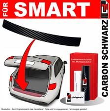 Lackschutzfolie Ladekantenschutz für Smart ForTwo 453 ab 11/2014 CarbonSchwarz