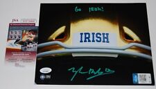 TYLER BUCHNER signed (NOTRE DAME FIGHTING IRISH) 8x10 photo JSA WITNESSED TYLER BUCHNER signed (NOTRE DAME FIGHTING IRISH) 8x10 photo JSA WITNESSED
