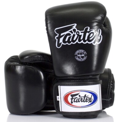 FAIRTEX BGV1 Boxhandschuhe schwarz | Boxsack- und Pratzentraining Boxen