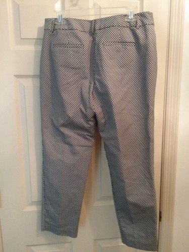 Liz Claiborne Emma Career Women's Classic Capri Pants Size 10 Multi (LB002K) - Picture 3 of 8