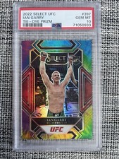 2022 Panini Select UFC Ian Garry Mezzanine Tie-Dye RC /25 PSA 10