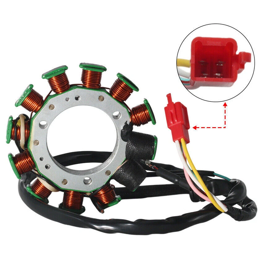 Motorcycle Stator Coil for Honda XL350 XL350R A 1984-1985 XL350 XL350R AC 84-85 - Image 4 of 4
