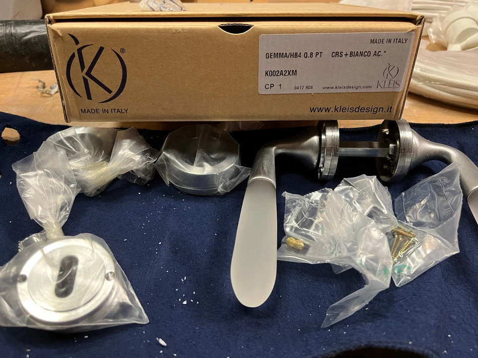 Maniglie porta Cristallo Kleis - Immagine 4 di 4