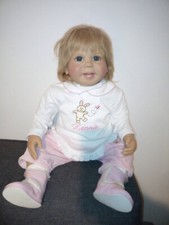 LEONIE v. Regina Swialkowski Künstlerpuppe - Limitiert Zertifikat guter Zustand