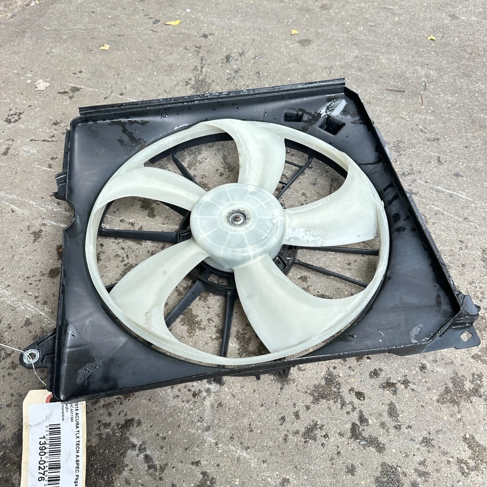 Conjunto de refrigeración ventilador radiador delantero izquierdo motor Acura TLX 2015-2020 OEM Foto 3 de 4