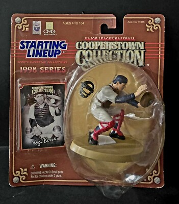 #ad 1998 ⚾ Yogi Berra Starting Lineup Cooperstown Collection N.Y. Yankees $12.99