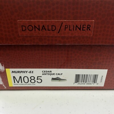 Donald Pliner Men Casual Oxford Sneakers Murphy Size US 8.5M  display picture 1