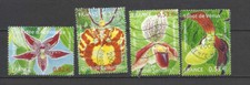 FRANCE 2005 Oblitérés YT n° 3763-66 Côte 2.50€