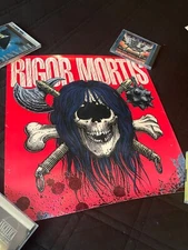 Rigor Mortis Poster Promo VINTAGE (Cut) RARE PROMO ONLY Never Available for Sale