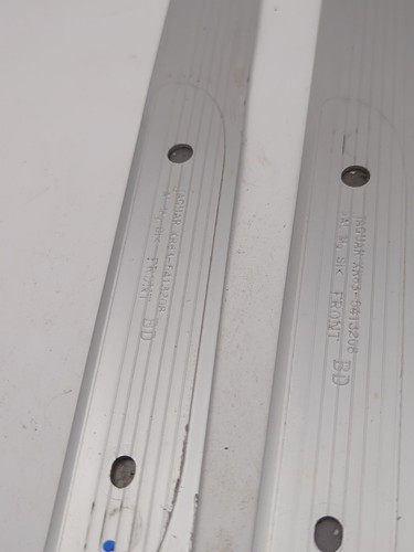 2000's Jaguar XJ8 Door Sill Trim Scuff Plate Four Pieces Set - Bild 7 von 10