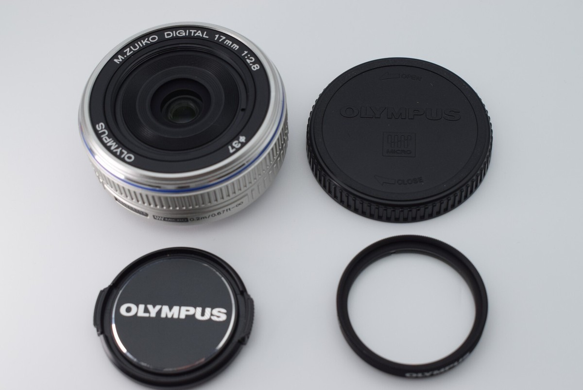 Olympus M.Zuiko Digital 17mm f/2.8 AF Lens w/ Filter Tested Japan