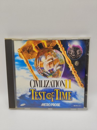 Jeu PC Civilization 2 Test Of Time - Version FR Big Box, Ubisoft/Microprose, Bon état