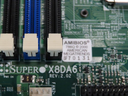 NEW PULL SUPERMICRO X8DA6 DUAL LGA1366 EXT ATX SERVER MOTHERBOARD + 1X CPU & RAM - Picture 2 of 5