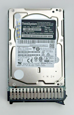 Lenovo 300GB 15K SAS 12G 512N 2.5