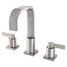 Kingston Brass FSC896.NDL NuvoFusion 1.2 GPM Widespread Bathroom - Nickel