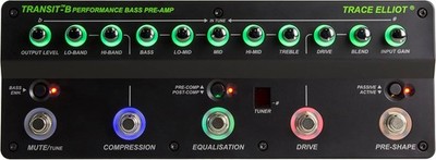 Trace Elliot Transit B   Bass Preamp & Effects Pedal (DI)