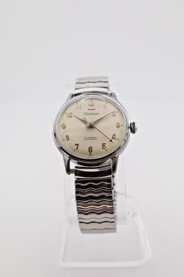 Vintage Waltham 1961 Sea Commando 17J AS1686 Swiss Manual Wind