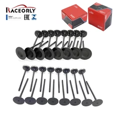 RACEORLY 32* Intake Exhaust Valve For RANGE SPORT LR3 4.2 4.4 V8 4646004 4646005