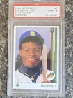 1989 Upper Deck KEN GRIFFEY JR Star Rookie Card RC #1 PSA 9 MINT Mariners HOF