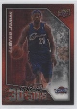 2009-10 Upper Deck 3D Stars Mo Williams LeBron James #3D-JW 15on
