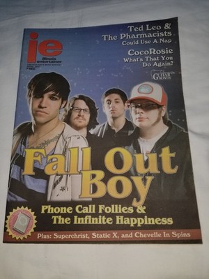 Illinois Entertainer Magazine Fall Out Boy Cover April 2007