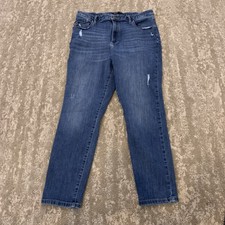 Simply Vera Vera Wang Blue Jeans Women's Size 16 Skinny Ankle