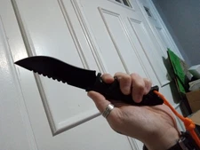 Razor Sharp Hunting Tactical Training Knife Nylon Sheath