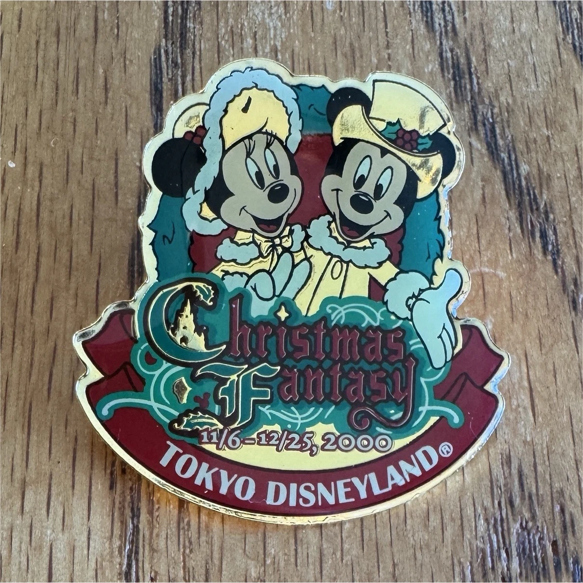 その他 Tokyo Disneyland Christmas Fantasy 2000 Christmas 2000 Tokyo Disneyland Patches & Pins (1968-Now) for sale