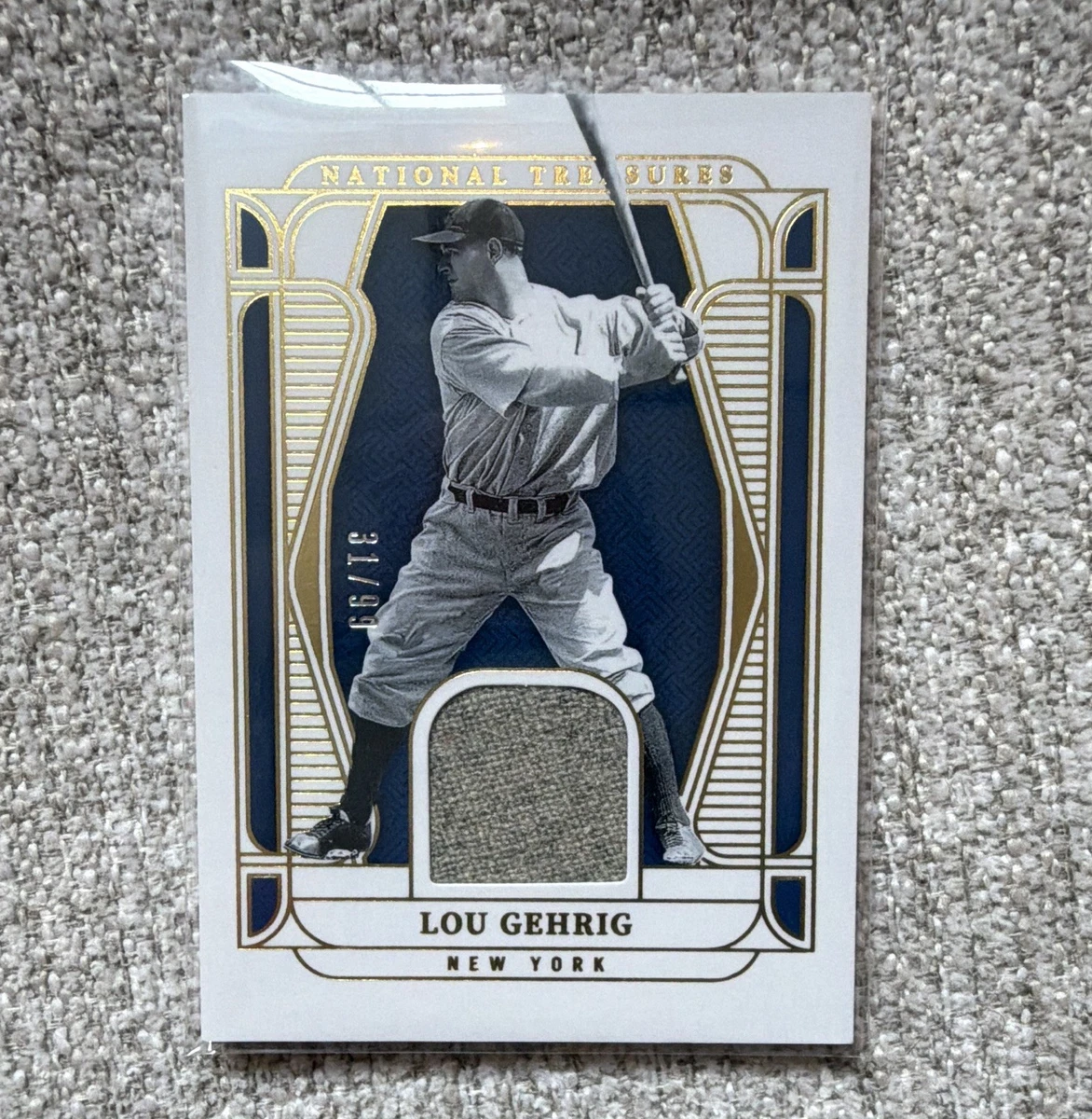 Lou Gehrig Baseball Sports Trading Cards & Accessories Memorabilia