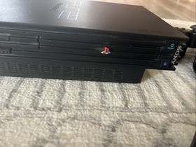 Sony PlayStation 2 PS2 Fat SCPH-39001 Console W/ 2 OEM Controllers, 4 Games, Mem