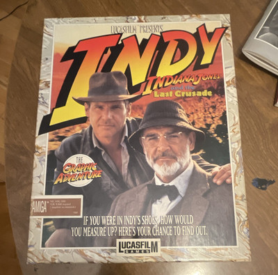 Indiana Jones and the Last Crusade: The Graphic Adventure Amiga Complete