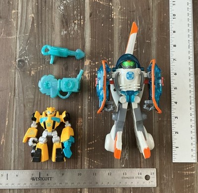 Playskool Heroes Transformers Rescue Bots Lot of 2 Figures Toys Bumblebee