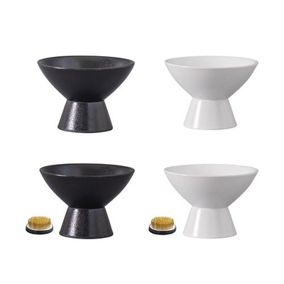Ceramic Flowerpot Flower Arrangement Container for Office Cafe Study Room