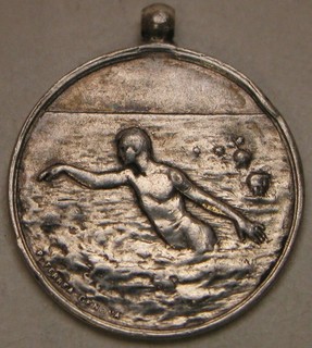 ITALY Swimming Competition ND Silver Medal P. Ferrea / Genoa 2556