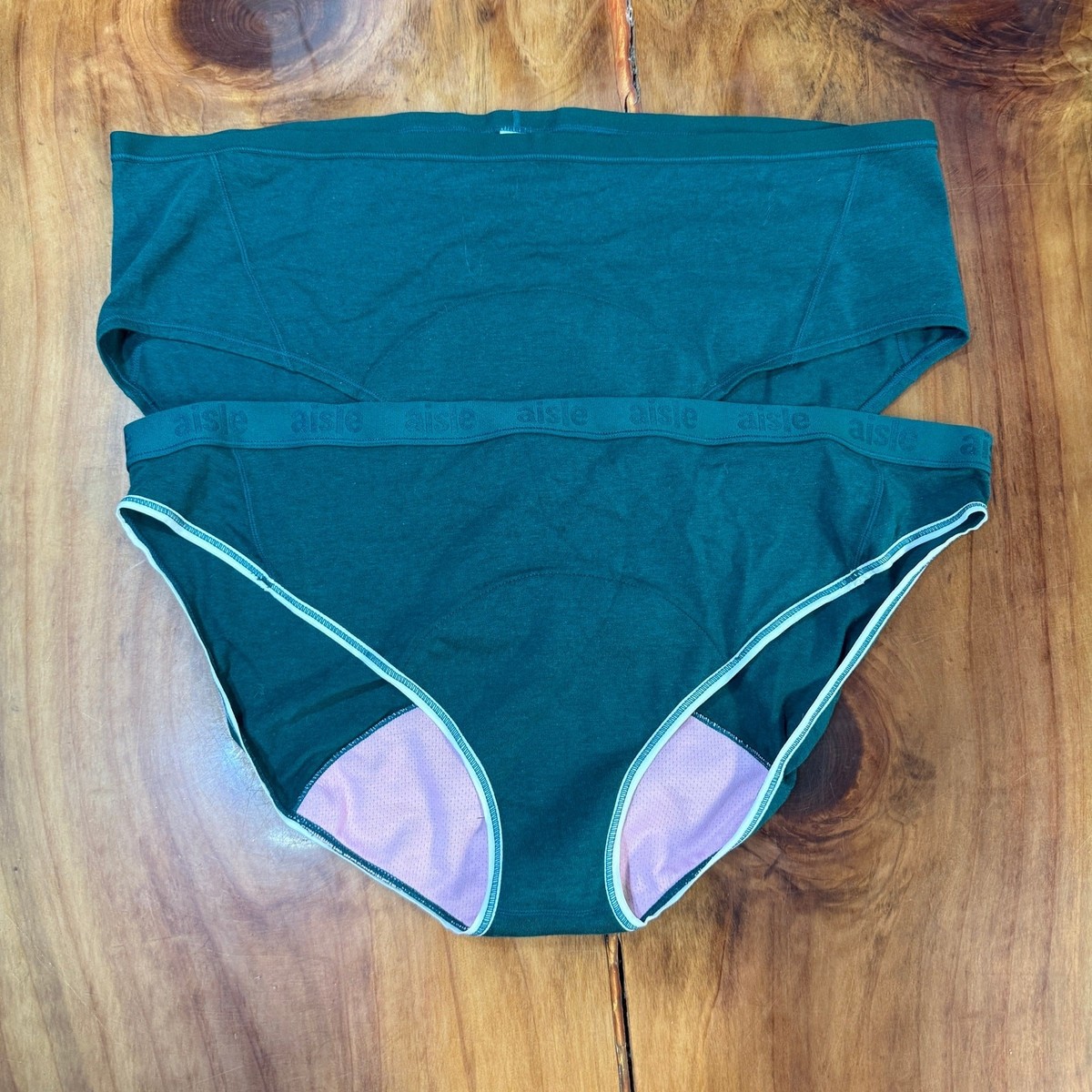 NEW Aisle Underwear PantiesOrganic Cotton Lot Of Period Brief C4-24