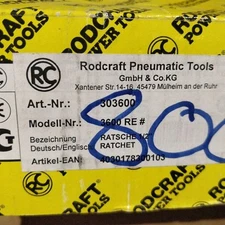 Rodcraft 8951078034 RC3600 1/2" Air Ratchet Wrench 