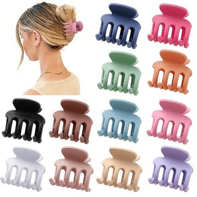 12Pcs Hair Clips for Women 1.8 Inch Small Claw Clips for  display picture 1
