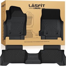 2024-2026 Toyota Tacoma Floor Mats Double Cab Manual Gas Tpe Lasfit Xs-ty14