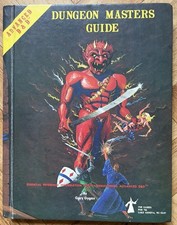 TSR AD&D Dungeon Masters Guide Book Advanced DUNGEONS & DRAGONS Revised Dec 1979