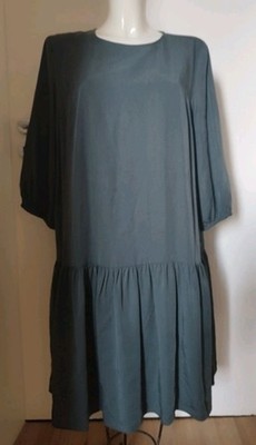Marc O Polo Kleid Damen Dress Damenkleid Gr. L olivgrün 