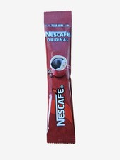 100 x Nescafe Original Instant 1 Cup Individual Coffee Sticks Sachets  1.2g