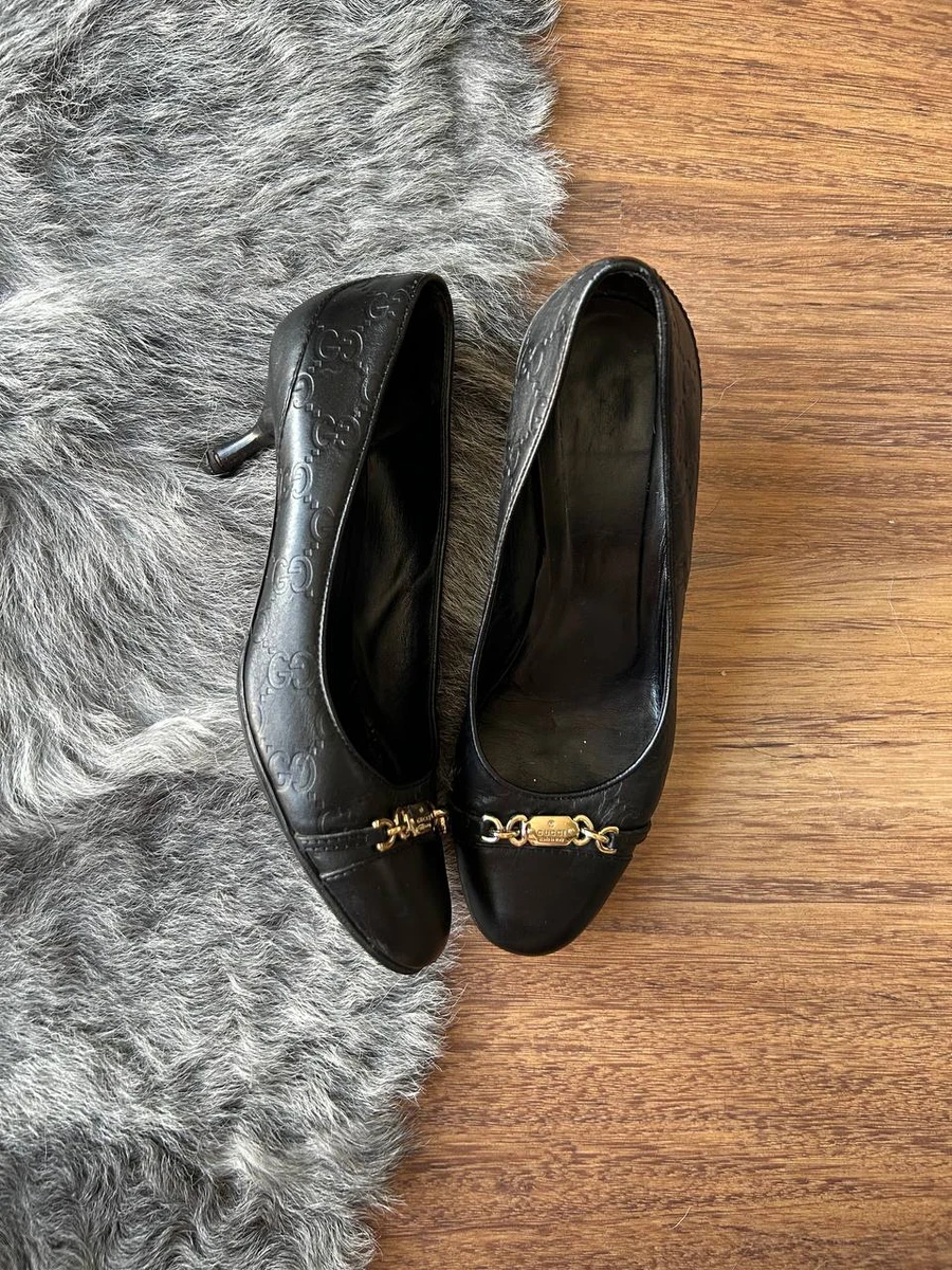 Gucci Monogram Shoes In Women's Heels for sale | eBay
