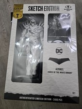 DC Multiverse Azrael Curse of the White Knight Sketch Gold Label McFarlane