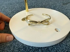 NWOT Things Remembered Engravable Bow Bracelet Gold Tone