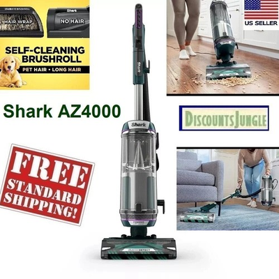 #ad Shark AZ4000 PowerDetect Upright Vacuum DuoClean Lift Away HEPA Refurbished $248.95