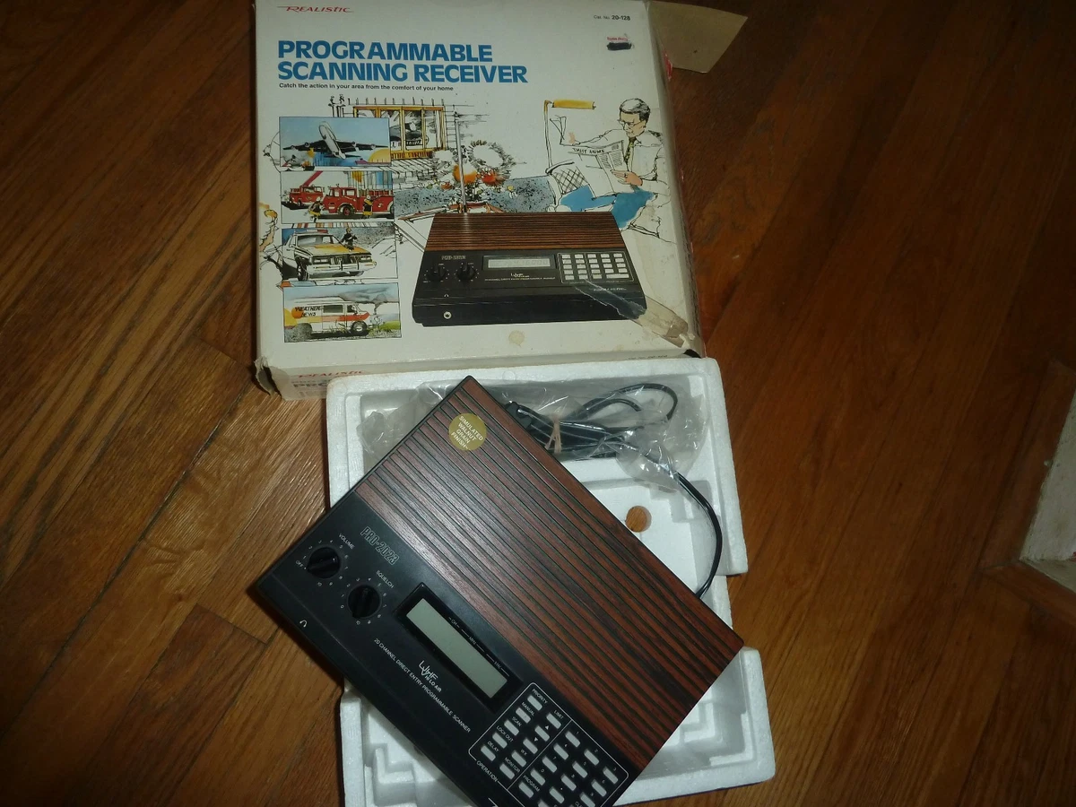 Scanner Radio Realistic PRO-2020 – Vintage 1982 – 20 Canaux – Fonctionnel